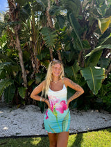 Summer Love Floral Mesh Dress