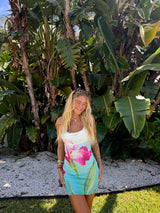 Summer Love Floral Mesh Dress