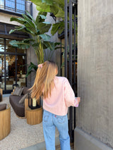 Girly Girl Pink Sweater Cardigan