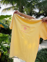 Sunhoney Summer Embroidered T-shirt - Yellow