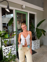 Lovergirl Eyelet Tie Top