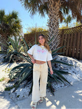 Sunhoney Summer Crop Tshirt