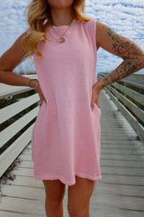 Keep It Casual Knit Set - Pink