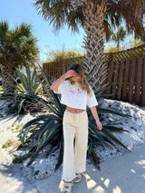 Sunhoney Summer Crop Tshirt