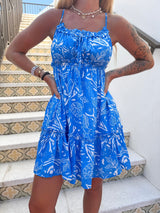 Blue Crush Mini Dress