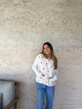 Cherry Bomb Sherpa Vest