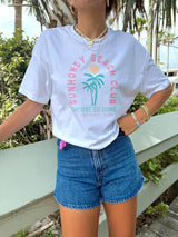 Sunhoney Beach Club Crop Tee