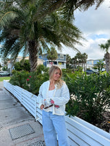 Stop And Smell The Roses Cardigan