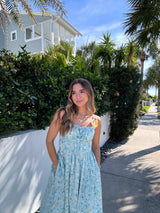 Full Bloom Floral Maxi Dress