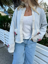 Stop And Smell The Roses Cardigan