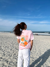 Sunhoney Florida Orange Tshirt- Pink