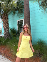 Ray Of Sunshine Mini Dress