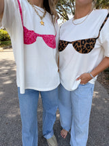 Beach Babe Bikini T-shirt - Floral