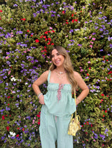 Mint To Be Gingham Set
