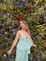 Mint To Be Gingham Set