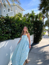 Full Bloom Floral Maxi Dress