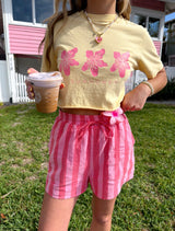 Watermelon Sugar High Striped Shorts