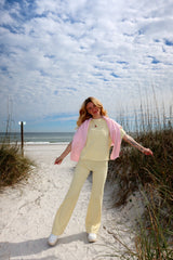 Sunny Side Yellow Stripe Set