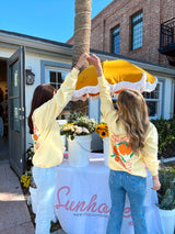Sunhoney Florida Orange Sweatshirt - Yellow