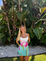 Summer Love Floral Mesh Dress