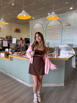 Mocha Please Activewear Dress