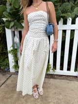 Spot On Polka Dot Midi Dress