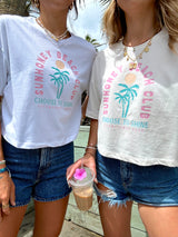 Sunhoney Beach Club Crop Tee