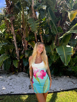 Summer Love Floral Mesh Dress