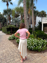 Connect The Dots Asymmetric Skirt