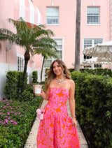 Pink Paradise Maxi Dress