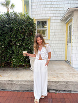 Lavender Haze Linen Top
