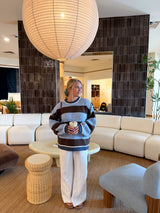 Cozy Dreams Striped Chunky Sweater