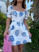 Keep It Coastal Babydoll Shell Dress