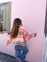 Pink Wonderland Sweater