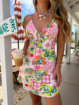 La Dolce Vita Mini Linen Dress