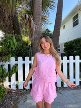 Pink Paradise Eyelet Set