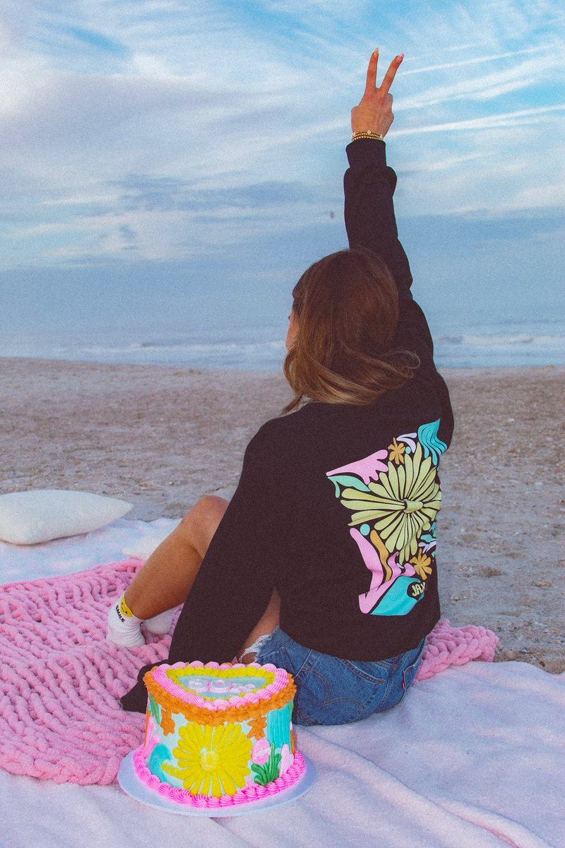 Sunhoney Midnight Beach Dip Sweatshirt