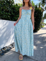 Full Bloom Floral Maxi Dress