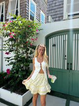Daisy Days Butter Yellow Skort