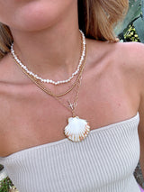 Shell Yeah Gold Filled Necklace