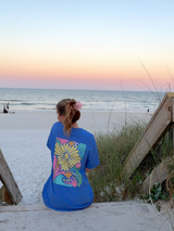 Sunhoney Beach Dip Tshirt - Ocean Blue