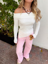 Girl Next Door Off The Shoulder Top