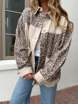 Wild Thing Leopard Corduroy Jacket