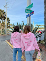 The Sunhoney Girls Club Pink Hoodie