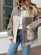 Wild Thing Leopard Corduroy Jacket