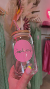 Sunhoney Logo Glass Cup