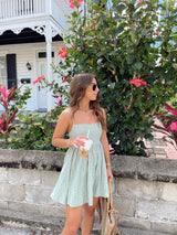 Mint To Be Babydoll Dress