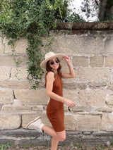 womens cinnamon bodycon knit mini dress