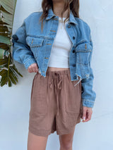 Just Chillin High Rise Shorts