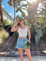 All You Need White Tank Top